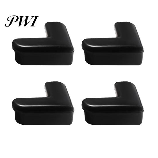 Adhesive Furniture Corner Protectors 4Pcs Protector Anti-collision Baby Proof Soft PVC Cushions Self-adhesive Table Sharp Edges Guard Protective Cover