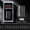 150PCS Square Almond French Nail Dual Form Press on Nails  French Manicure Tool