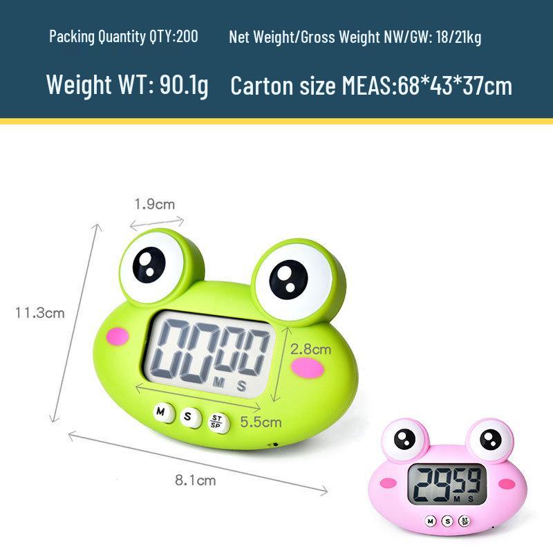 Мультяшный таймер для яиц: Электронный кухонный и настольный будильник