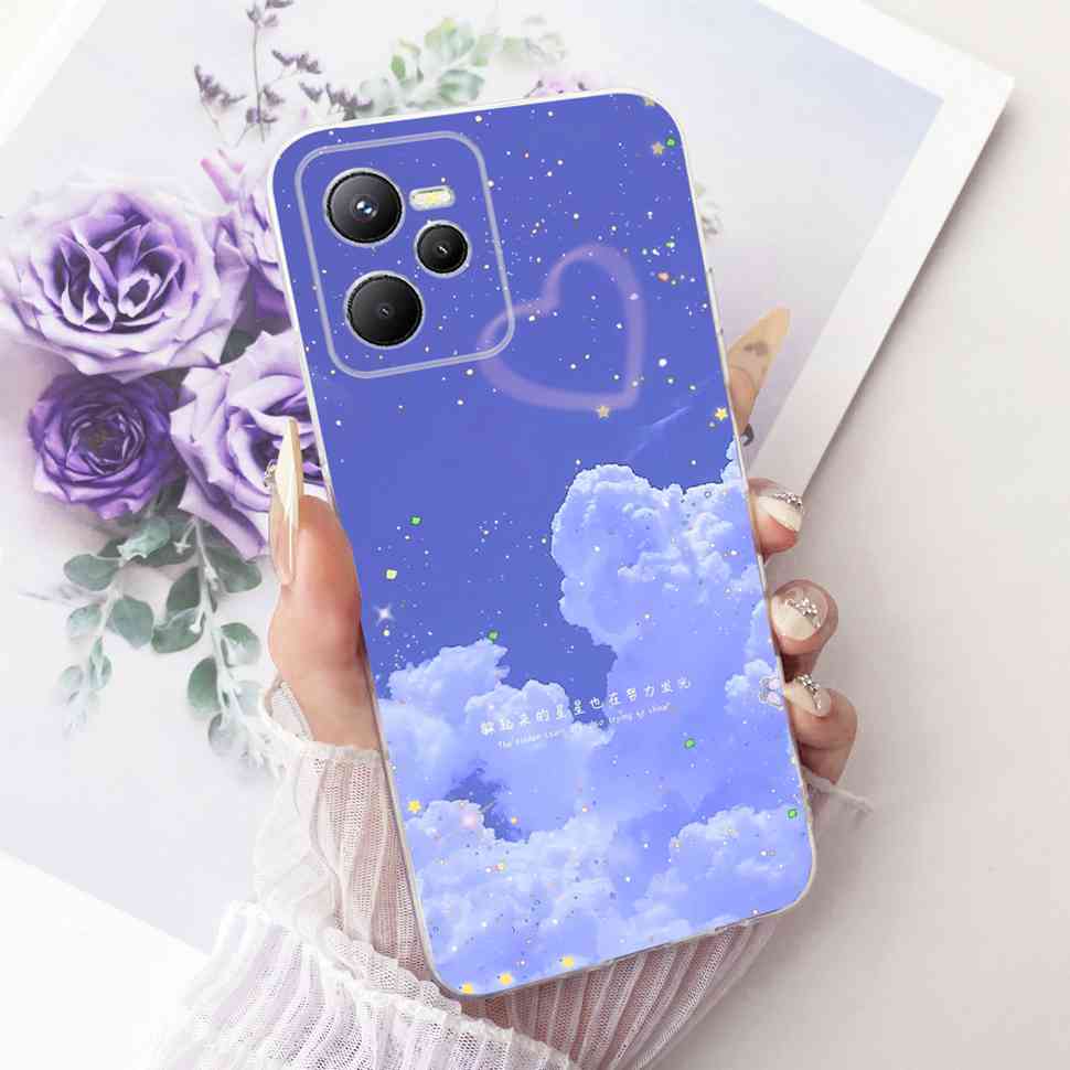 Для Realme C 35 C35 Чехол 2022 Золотой Дракон Чехол Мягкий Силикон Fundas Для Realme Narzo 50A Prime RealmeC35 Чехол для Телефона Сумки