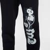 Nike Узор Логотипа Повседневные Спортивные Штаны Средней Посадки Мужские штаны Черные FZ1041010