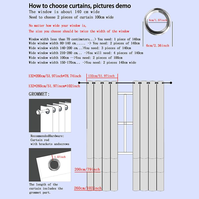 1 панель Современные шторы для гостиной Шторы с высокой степенью затемнения 90% для затемнения спальни Шторы Плотные жалюзи Шторы Двери