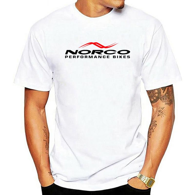Модная повседневная футболка Norco Performance Bikes Мужская Смешная Черно-белая Футболка S M L XL 2XL 3XL NP 100% Хлопок
