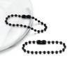 Multicolor Bead Chain Jewelry DIY Accessories: Baked Paint Round Bead Chain, Pendant and Tag Chains.