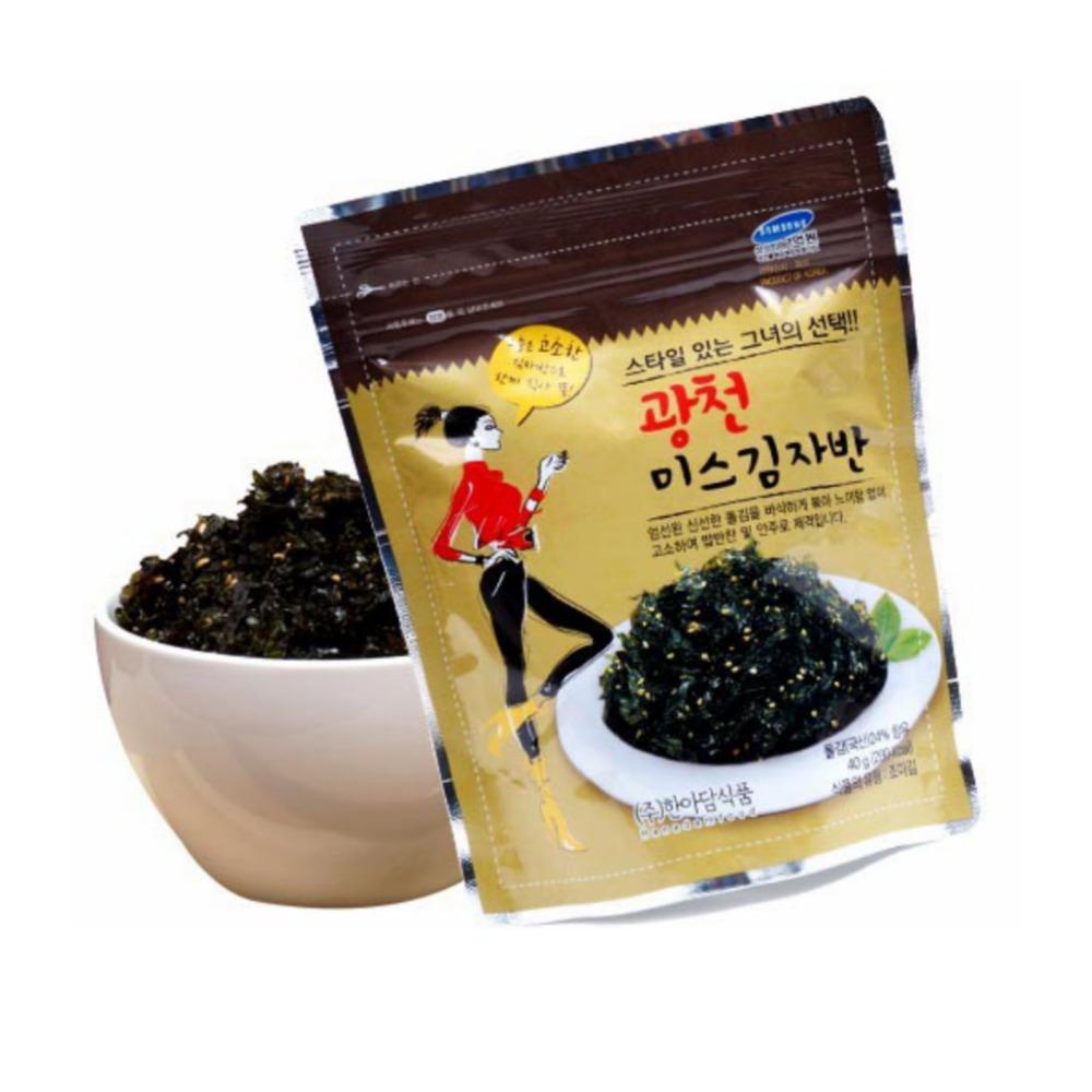 [Gwangcheon] Seaweed Flakes 40g (2 Types) / Hrimp & Anchovy / Korean Side Dish / Korean Snack / Side Dishes