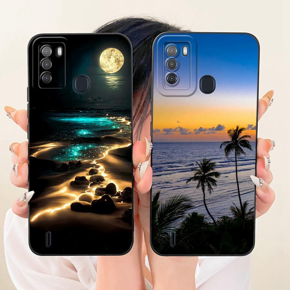 Cute Printed Phone Case For Itel S16 Vision 1 Pro Soft Silicone Shockproof Cases For Itel Vision1 Pro ItelS16 Covers Bumpers