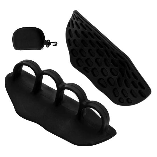 1 пара захватов для поднятия тяжестей, противоскользящие, силиконовые, для мужчин и женщин, для тренировок в спортзале