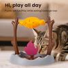 Cats Puzzle Feeder Interactive Treat Dispenser And Slow Feeder Pet BBQ Roller Cat Brain Exercise Toy Cognitive Training Game