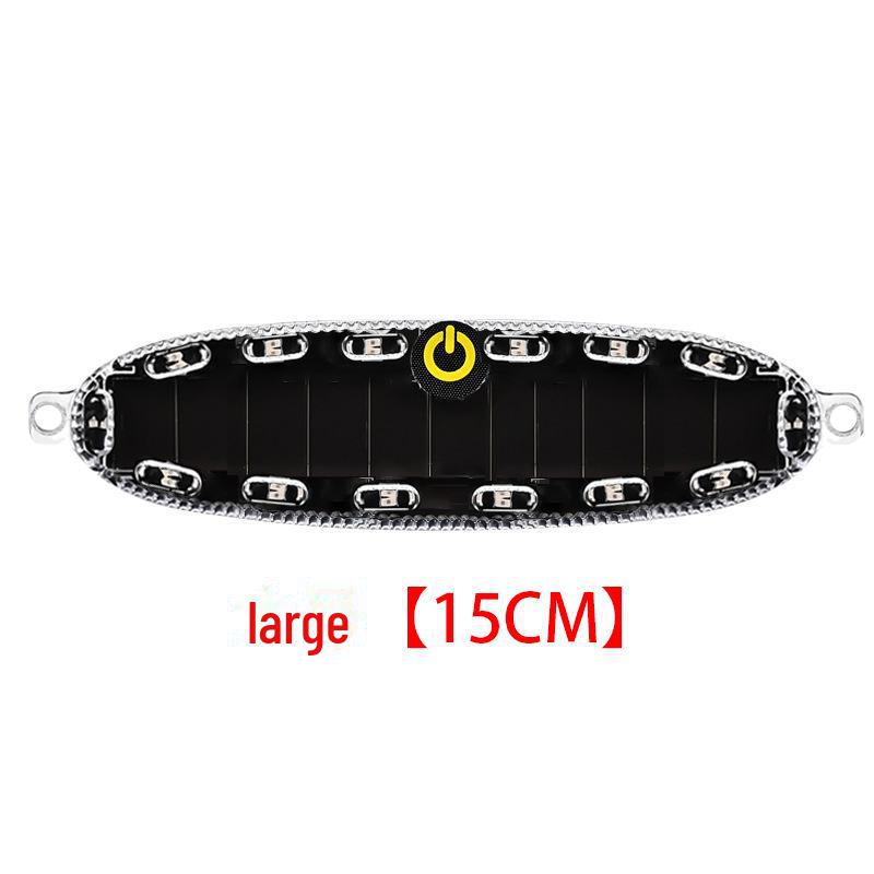 Модернизированный светодиодный сигнальный фонарь на солнечной батарее для грузовиков и трехколесных мотоциклов — защита от столкновений, бесплатная зарядка, задний проблесковый маячок.