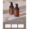 ALLNA ORGANIC Ароматический Шампунь и Уход для Гладких Волос Набор 400 мл (Сменный блок, Аромат растения)