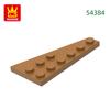 63 шт./лот 54384 Клин-пластина левая 3x6 с углом Строительные блоки Moc Цветные насадки Детали для постройки Кирпич DIY