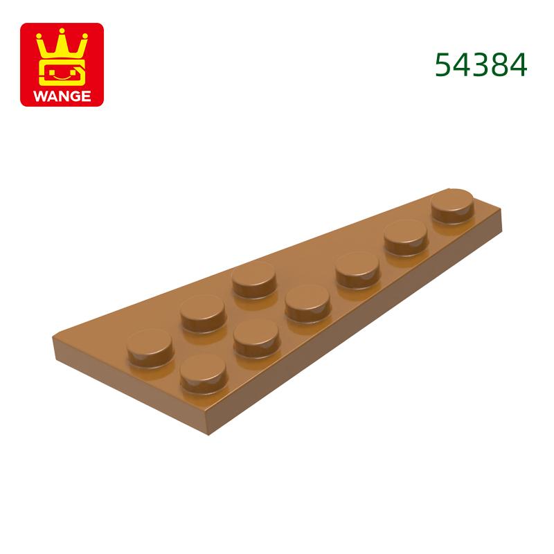 63 шт./лот 54384 Клин-пластина левая 3x6 с углом Строительные блоки Moc Цветные насадки Детали для постройки Кирпич DIY
