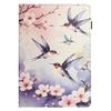 For Lenovo Tab M11 Tablet Case Litchi Texture Pattern Printing Leather Cover Auto Sleep/Wake with Card Holder