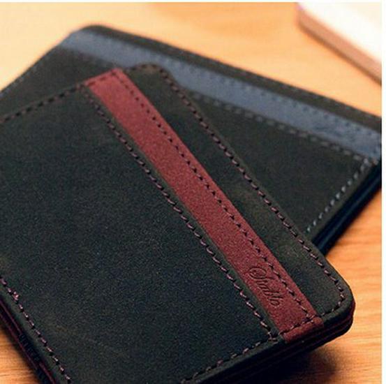 Creative Flip Wallet - Magic PU Card Holder & Coin Purse, Korean Style