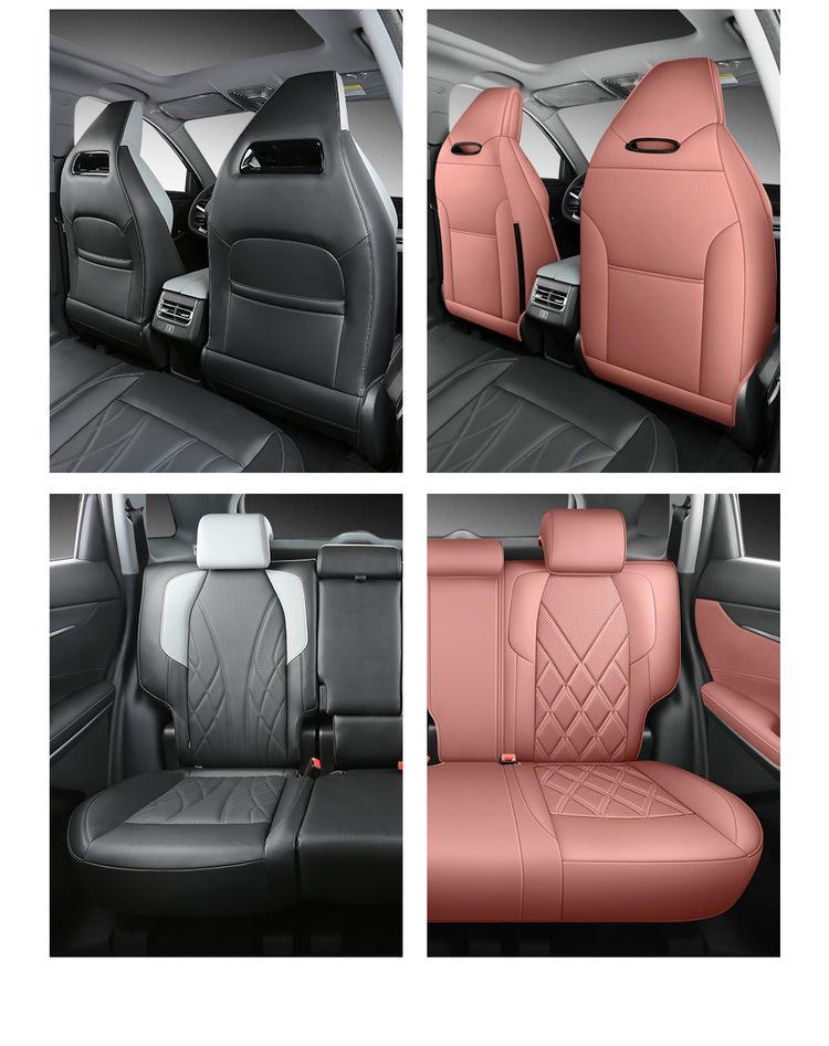 Всесезонная подушка на сиденье автомобиля для Changan CS75 PLUS (2-е и 3-е поколение) - Универсальный матовый чехол на всю поверхность