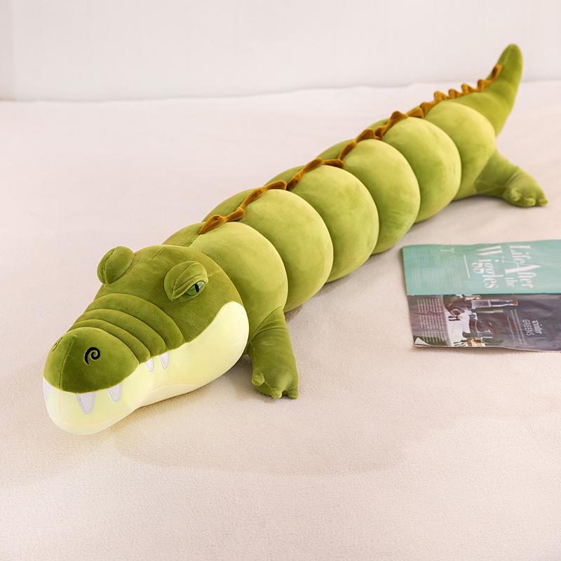 Long crocodile plush toy children's gift doll throw pillow rag doll crocodile doll
