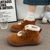 Fashion Women's Shoes Short Boots Plush Insulation Snow Boots New Winter 2024 Thick Soled Anti Slip Cotton Shoes  Ankle Boots for Women
