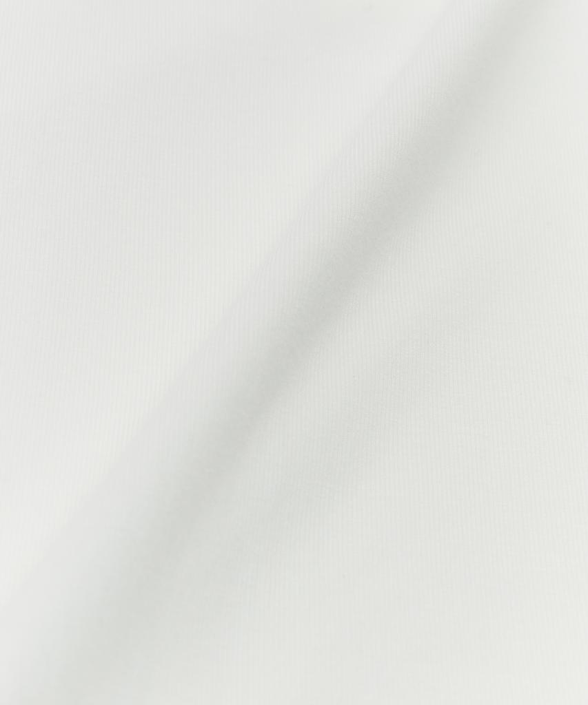 JBYRARA Layered Balloon Shirred T-Shirt_White