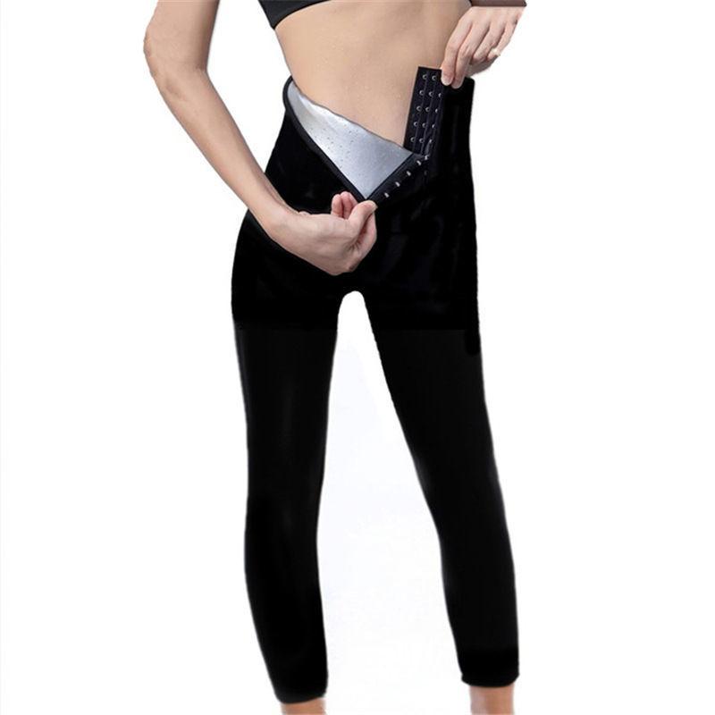 Women Tummy Pants Body Pants Sauna Shapers Sweat Sauna Effect Slimming Pants