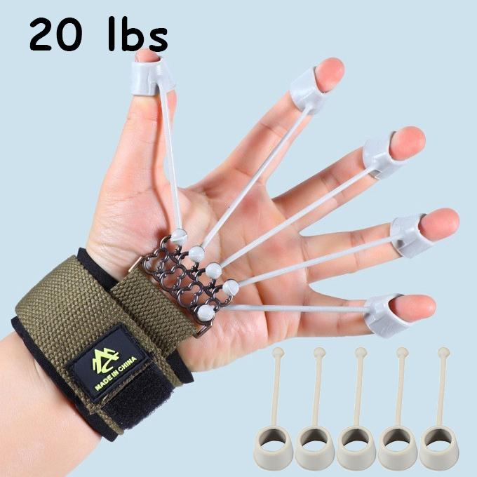 OLIKEI 10-75 фунтов силиконовый тренажер для сгибания и разгибания пальцев, усилитель рук, тренажер для йоги, реабилитации пальцев, захват для пальцев