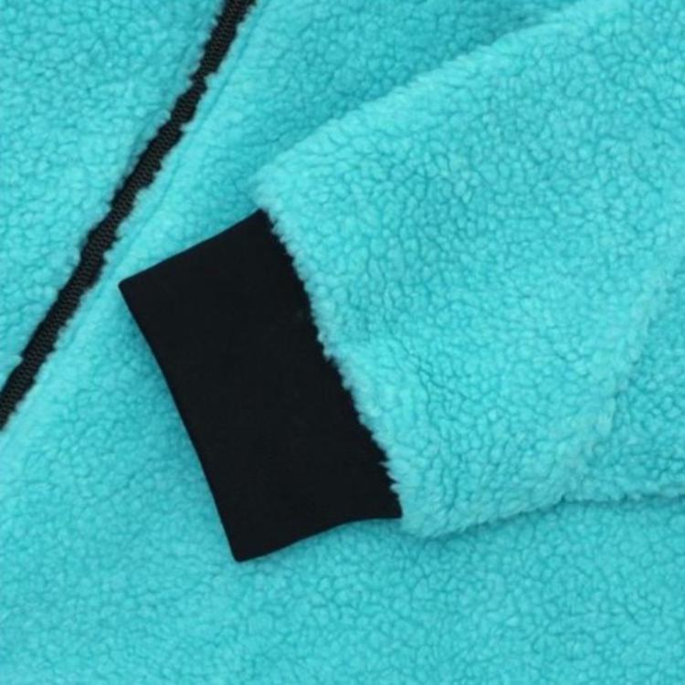 Nike Двусторонняя флисовая куртка из шерпа с большой галочкой — мужские куртки ограниченной серии синие BQ6546-301