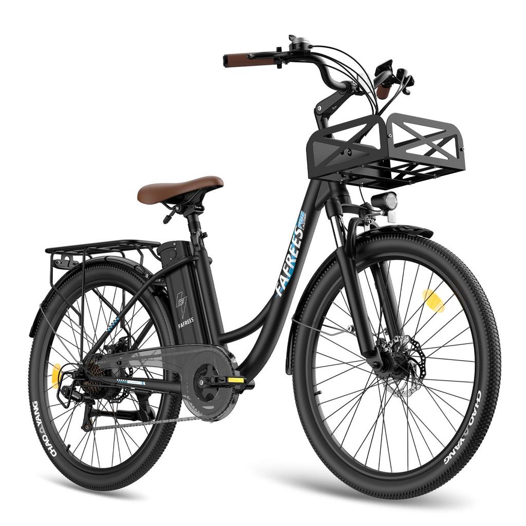 FAFREES F26 Lasting Urban Commuting Electric Bicycle 36V25Ah Battery 250W Motor 26 Inch City Tires 120KM Max Range E-Bike