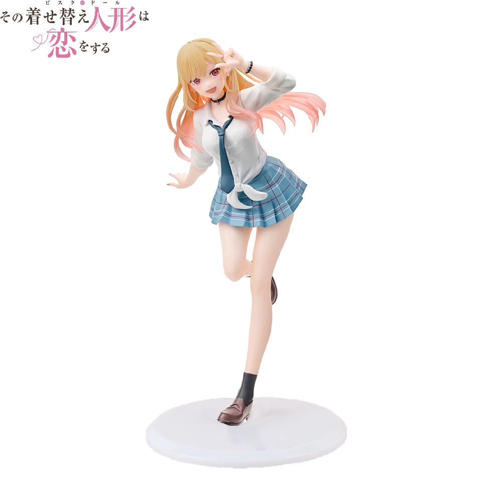 Original My Dress Up Darling MARIN KITAKAWA Uniform Anime Figure Toys 18cm PVC Model Collector Birthday Gift