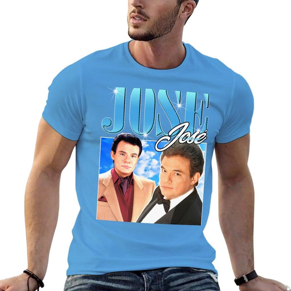 Jose Jose Vintage Retro Tshirt Cheap Stuff Aesthetic Clothes Blouse Anime Vintage T Shirt Unisex