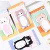 1 Pcs Cute Kawaii Cat Kitty Sticky Notes Sticker Memo Pad Scrapbooking School Office Supply Stationery Gift Bookmark
