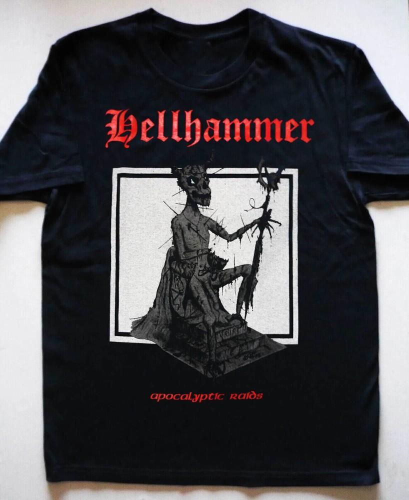 Группа Hellhammer Apocalyptic Raids Подарок для фанатов Футболка Унисекс Футболка