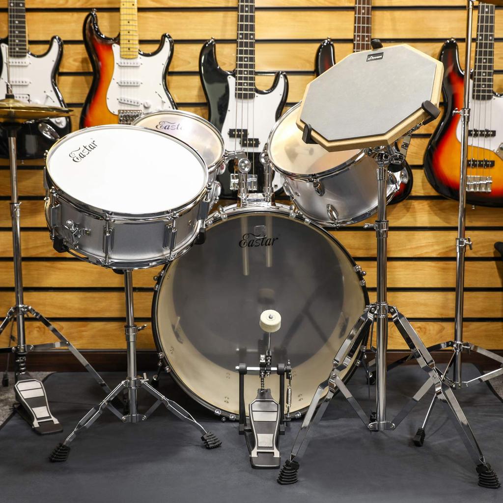 Стойка для малого барабана Donner, совместимая с держателем для палочек, изготовлена из металла, регулировка высоты 10" - 14" (Рост 66см-101см)