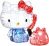 Hanayama 3D Jigsaw Crystal Gallery Sanrio Hello Kitty Telephone Figure Interior Decor Ages (HANAYAMA) [Transparent Puzzle] Crystal-Like 7+