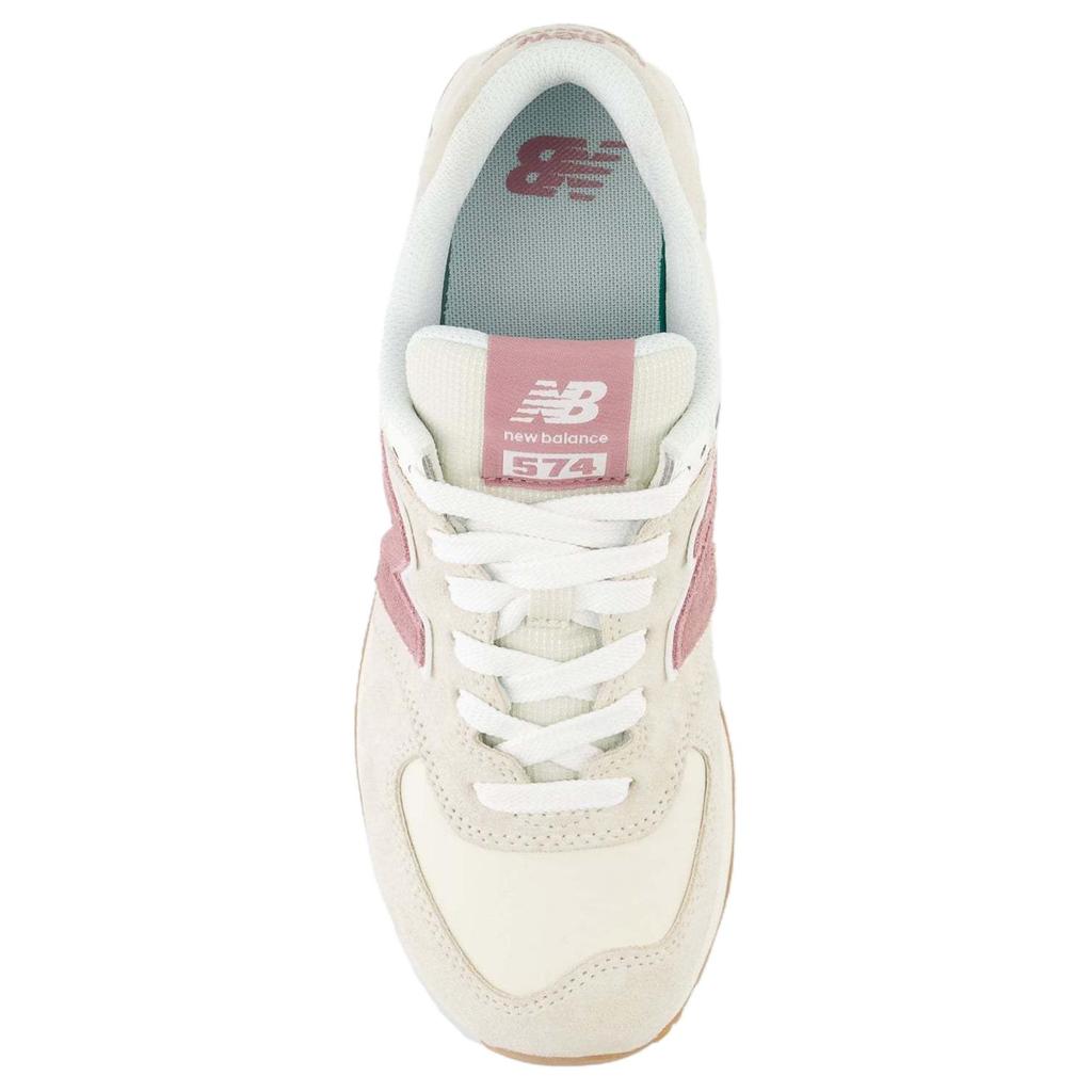 New Balance 574 Льняные мужские кроссовки из палисандра кремового цвета WL574QC2