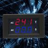 LED Digital Display AC 100 300V Voltmeter 0 50A Ampere Meter(Red bluE)