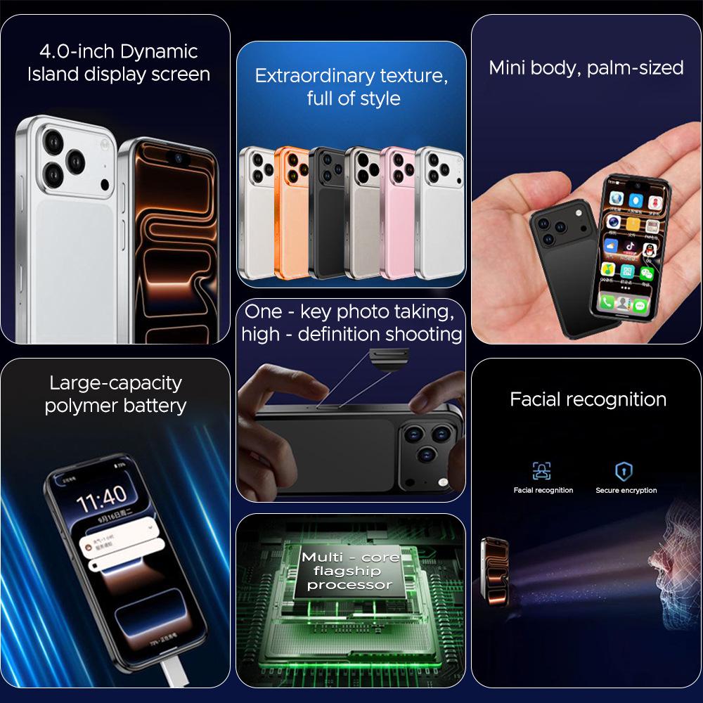 Креативная Мода i17mini XS17Pro: Новый компактный смартфон 2026 года для детей