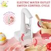 Kids Kitchen Sink Toys Electric Dishwasher Playing Toy With Running Water Pretend Play Food Fishing Toy Role Playing Girls Gift