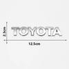 BBcv3 3D ABS TOYOTA Emblem Badge Car Sticker Car Trunk Sticker For Toyota Chr Corolla Camry Yaris Hilux Prius Avensis Auris Prado TRD