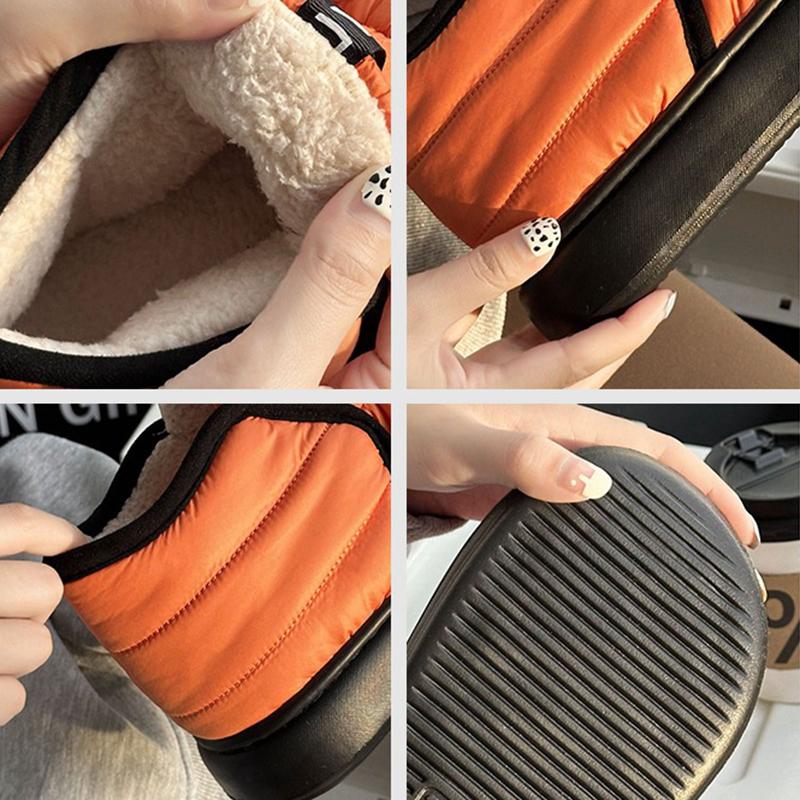 Comfort Soft Sole Winter Shoes Women New Thick Bottom Non-Slip Plush Ankle Boots Woman Indoor&outdoor Keep Warm Cotton Boots