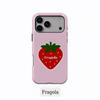 Роскошный Чехол для Телефона Clmj Fragola Goblet Fruit для Samsung Galaxy S20 S23 S24 S25 FE Plus Ultra 4G 5G Двухслойная Задняя Крышка