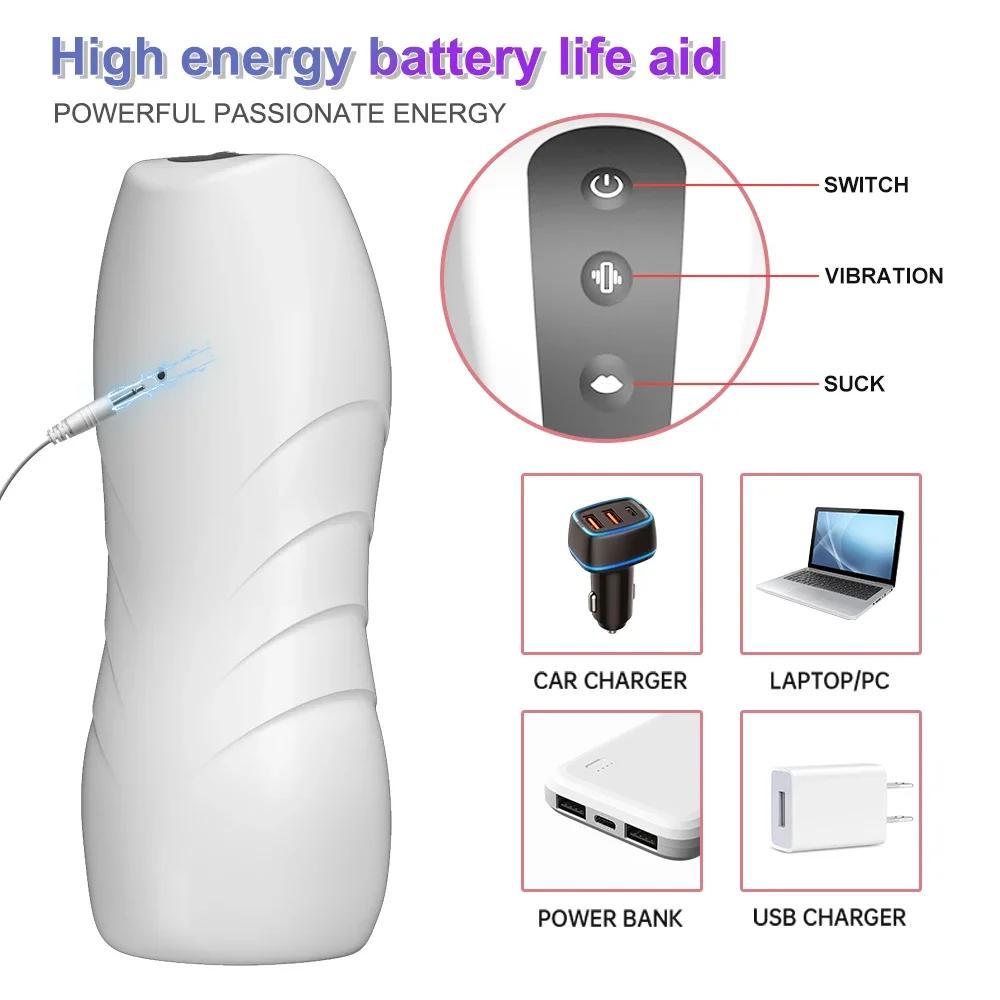 Автоматический мужской мастурбатор Вагина киска вибратор минет машина облизывание мастурбационная чашка для мужчин секс игрушки взрослые принадлежности