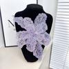 Embroidered Flower Multi-layer Appliques Sequin Clothing Applique DIY Clothing Patches Women