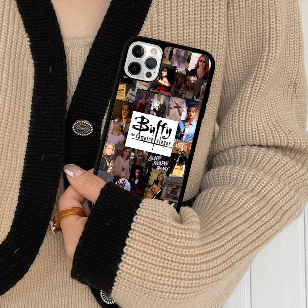 B-Buffy The Vampire Slayer Phone Case For IPhone 17 16 15 14 13 12 11 Pro Max Plus MiNi 17Air PC+TPU Armor Cover