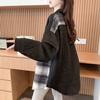 Coat Oversize Women Cotton Winter Thickened Casual Double Layer Windbreaker Jacket