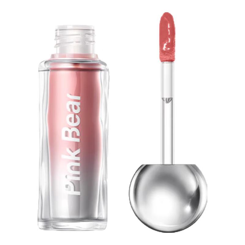 Pink Bear Essence Водно-сияющий зеркальный блеск для губ