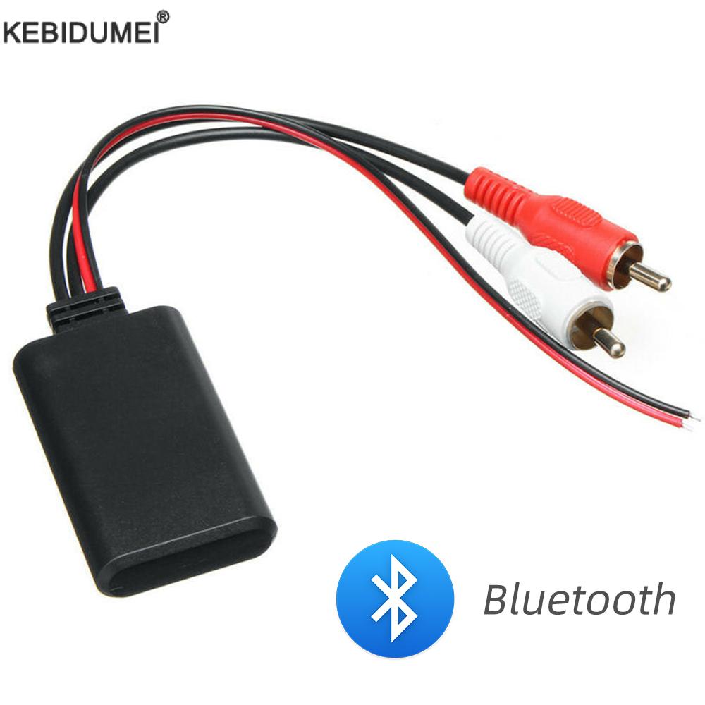 Car Wireless 2 RCA Bluetooth Receiver Module AUX Adapter Music Audio Stereo Receiver For 2RCA Interface VehiclesGood product