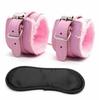 Blindfold Cuffs Set Sensory Deprivation  Kink  Restraints  Starter Kits