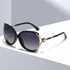 Large Frame Personalized Sunglasses Fashionable Women'S Pearl Decoration Fashion Sunglasses Uv Resistant Glasses