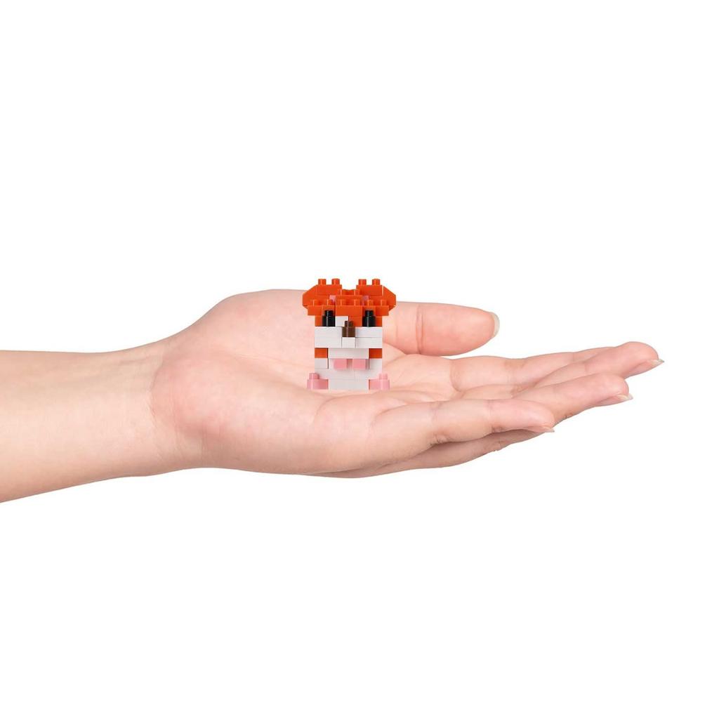 Kawada Nano Block Mini Nano Tottoko Hamtaro Vol.2 (BOX) NBMC_57S 1BOX = 6 Pieces, 6 Types In Total