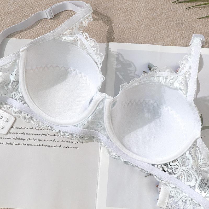 Flarixa Кружевной бюстгальтер с чашкой компакт-диска больших размеров, сексуальное женское нижнее белье с эффектом пуш-ап, топ без косточек, женское нижнее белье