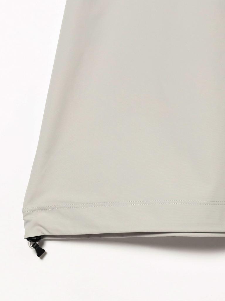 Beams S/S TEE Tech Loose T-Shirt, 24SS, Men's, LT.GREY, Medium, 11041314458